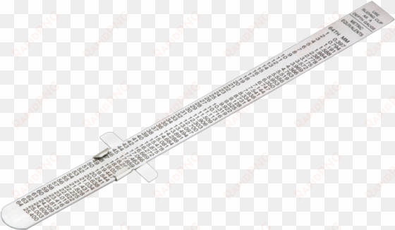 regla flexible de acero inoxidable con clip bolsillo - ruler
