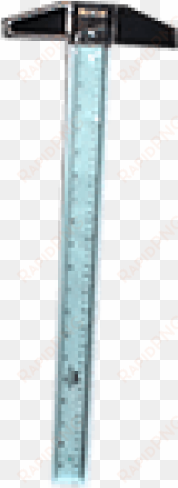 regla t escolar fija 50 cm c/grad - regla t de plastico