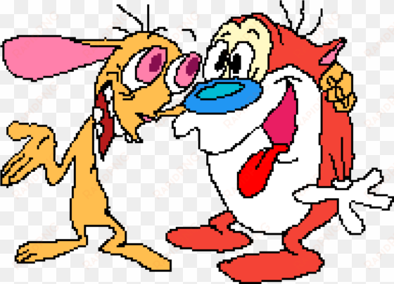 ren and stimpy - ren and stimpy sticker