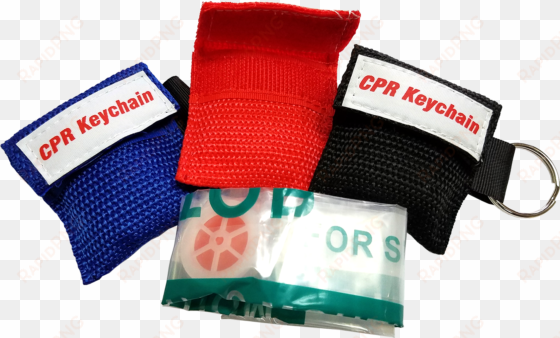 res cue key cpr faceshield with one way valve in nylon - strap