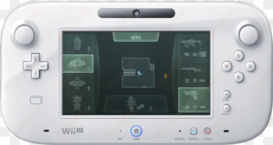resident evil revelations wii u gamepad functionality - wii u gamepad transparent