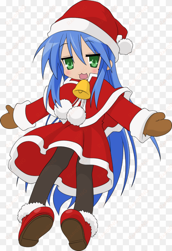 resized to 40% of original - lucky star konata christmas
