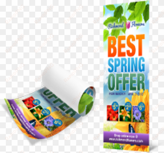 retractable banner only - banner print png