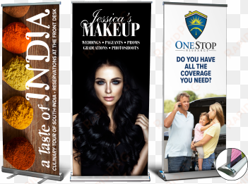 retractable banners retractable banners - banner make up vertical