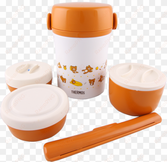 rilakkuma 800ml vacuum insulated food jar - vacuum flask