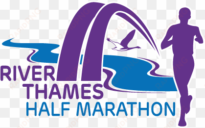 river thames half marathon logo - river thames half marathon
