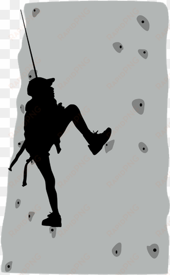 rock wall invitation graphic - gambar panjat tebing hitam putih