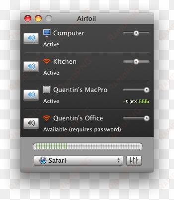 rogue amoeba's airfoil is a great application for sending - airfoil mac