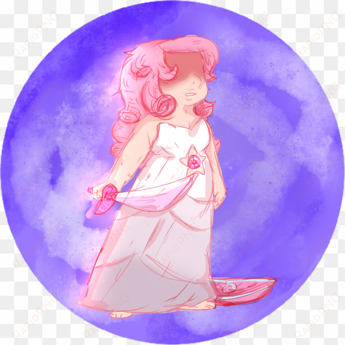 rose quartz - illustration