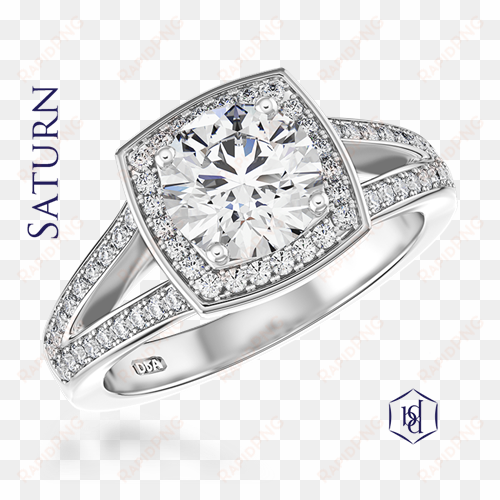 round brilliant cut platinum cluster diamond band - 0.60 ct round brilliant cut cubic zirconia sterling