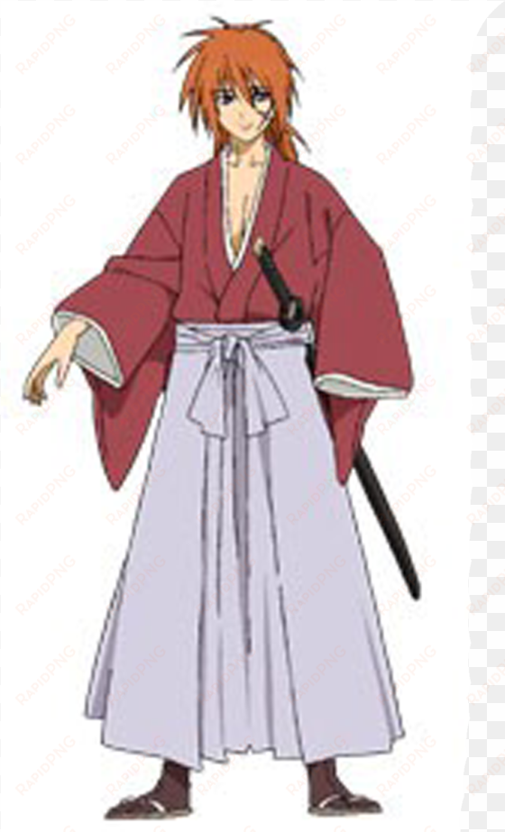 rurounin kenshin - moderno - samurai x characters design
