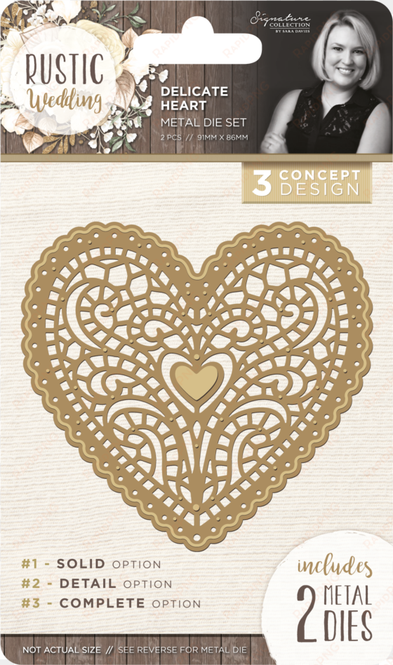 rustic wedding metal die - die