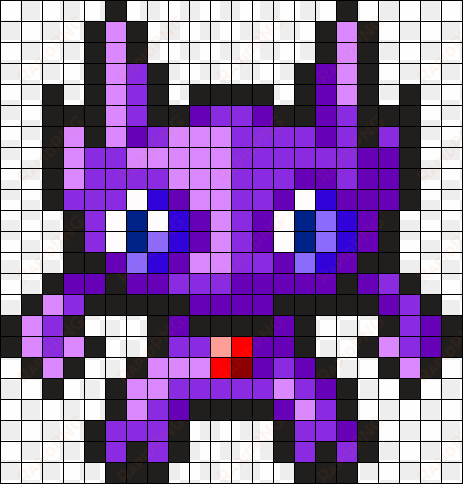 sableye perler bead pattern / bead sprite - sableye perler bead pattern