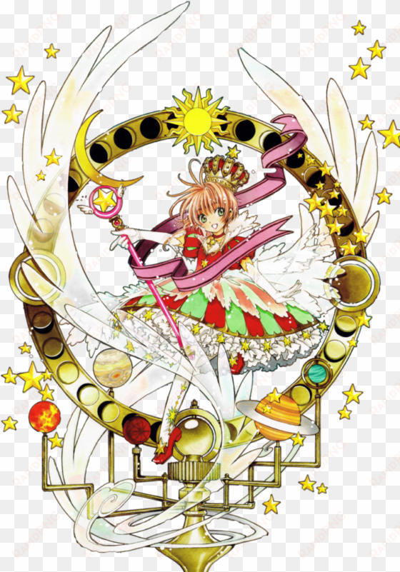 sakura cardcaptor render/cutout hd png by ksmin - cardcaptor sakura star bless you