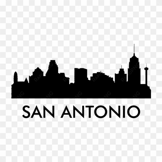 san antonio silhouette novelty metal magnet m-8722