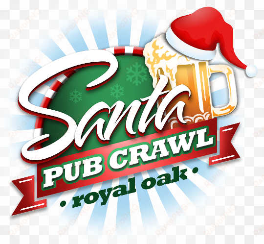 santa con pub crawl - santacon royal oak 2018
