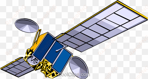 satélite livre de direitos vetores clip art ilustração - cospas sarsat