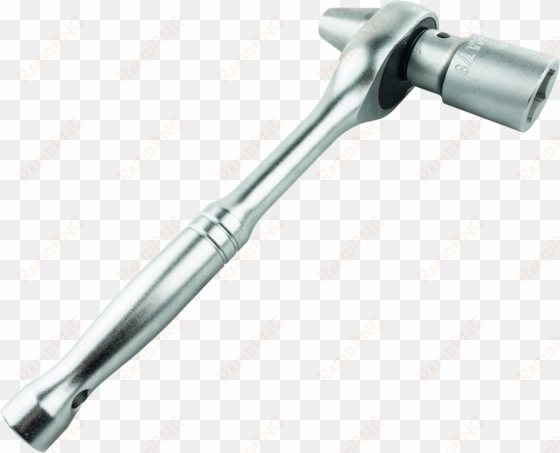 scaffold ratchet with metal hammer tip - bicycle