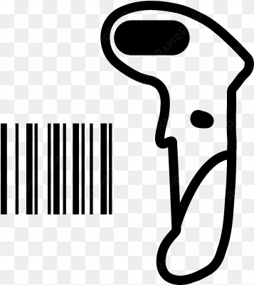 scan barcode with scanner tool vector - lector de codigo de barras para colorear
