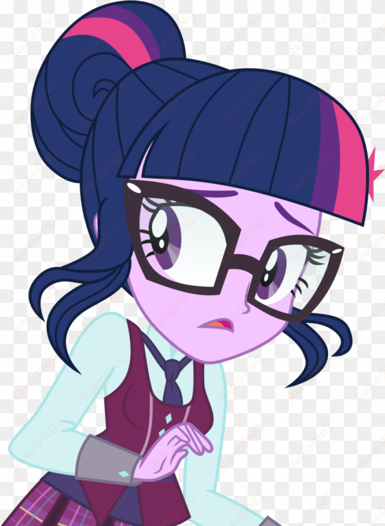 sci-twi worried - twilight equestria girls 3