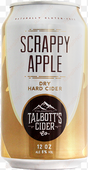 scrappy apple - talbott's cider png logo
