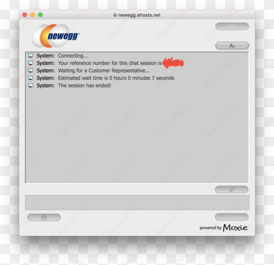 screengrabnewegg with that brilliant support - newegg