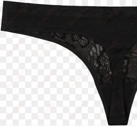 seamless thong lace print - thong