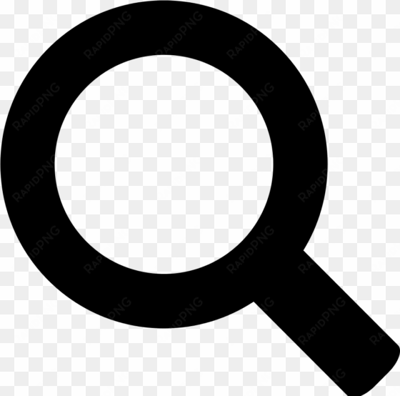 search noun project - search logo black png