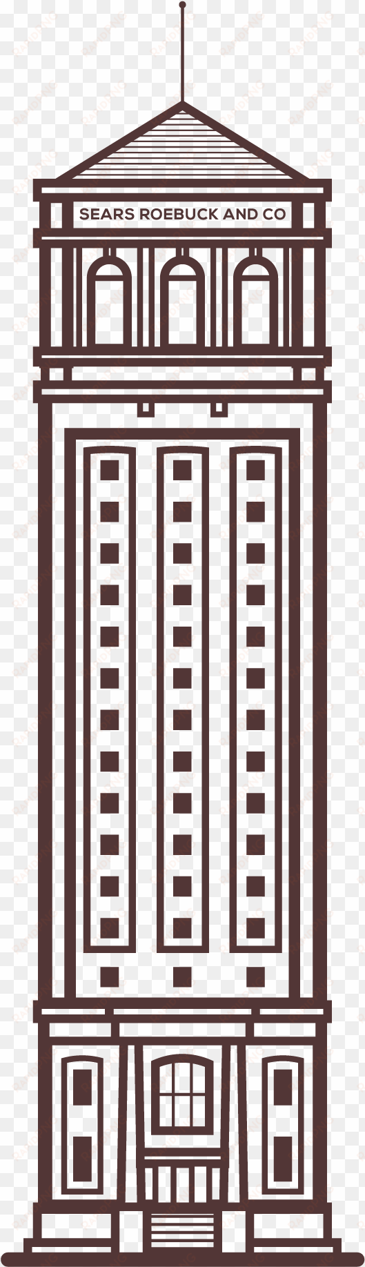 sears merchandise building tower - architecture