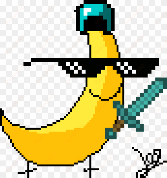 sexy banana man - minecraft armor transperent