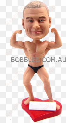 sexy body builder bobble head 1 - dolls2u custom bodybuilding bobblehead gift - personalized