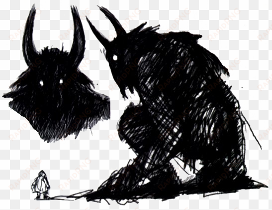 shadow of the colossus png clipart - shadow of the colossus dormin