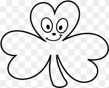 shamrock cartoon drawing computer icons clover - st patricks day white clover
