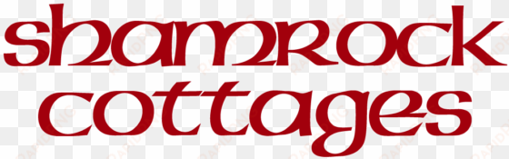 shamrock cottages logo - shamrock cottages