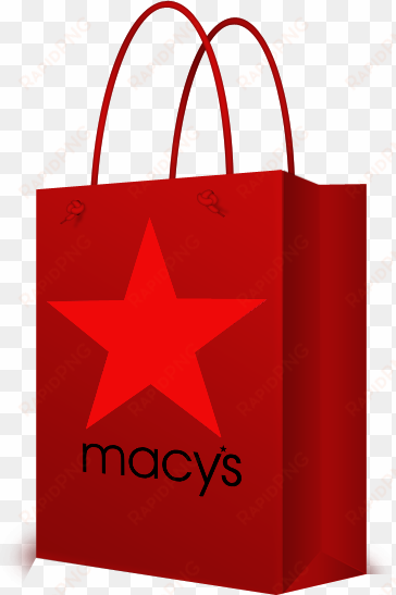 share this image - macy's shopping bag png