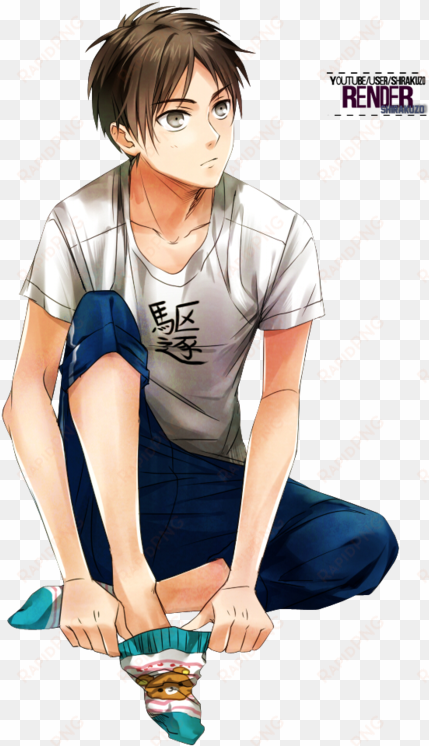 shingeki no kyojin, attack on titan, and anime image - eren jaeger modern au