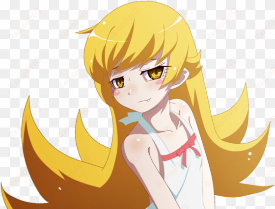 shinobu oshino png - oshino shinobu