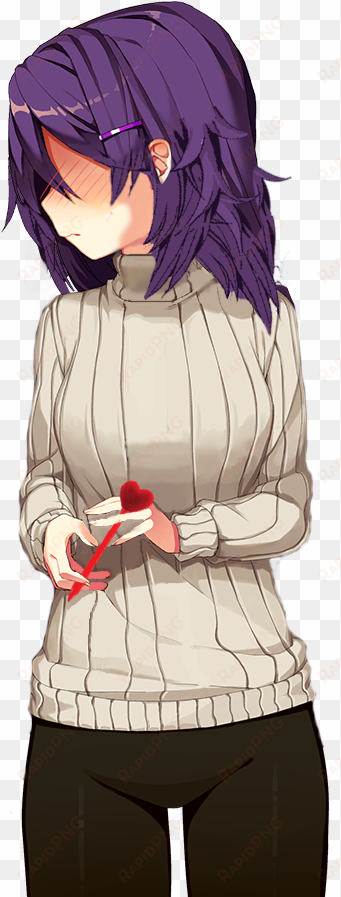 short haired yuri this time - ddlc yuri short hair