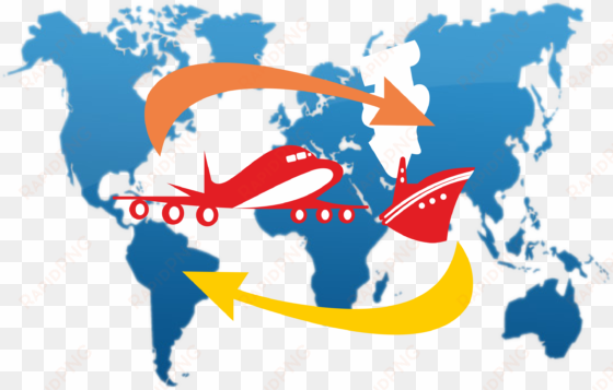 shree ganesh logistic and couriers - european subcontinent on a world map