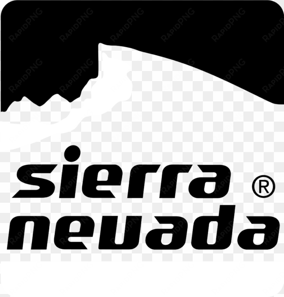 sierra nevada logo black and white - sierra nevada