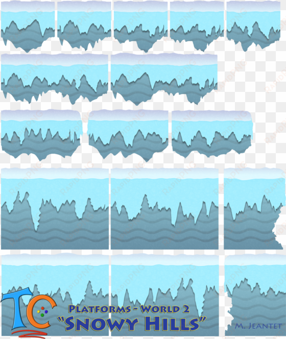 since river rush was intended as a "tap to swim up" - snowy platform 2d