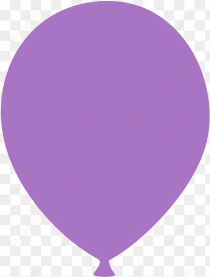 single purple balloon clipart - light purple balloons clipart