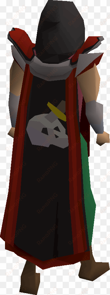 slayer cape equipped - trimmed slayer cape osrs
