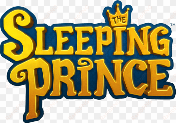sleeping prince logo stacked - prince sleeping