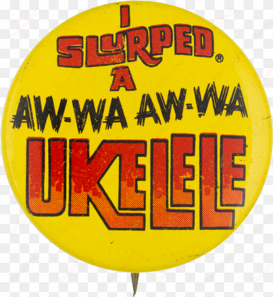 slurpee ukelele - vintage lot of (25) 7 eleven slurpee tin litho pinback