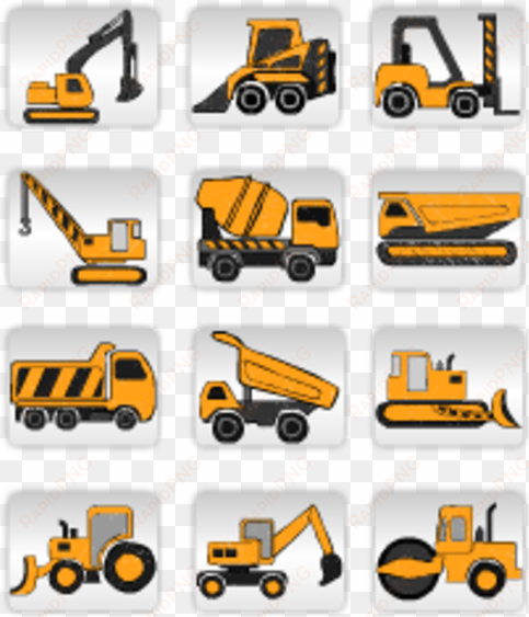 small construction cliparts - construction equipment icon png