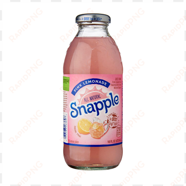 snapple pink lemonade - snapple pink lemonade, 16 fl oz glass bottle