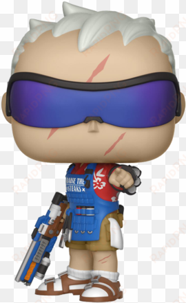 soldier 76 sdcc 2018 exclusive pop vinyl figure - soldier 76 pop sdcc
