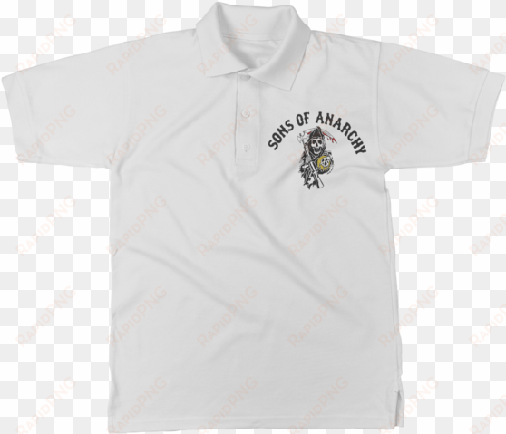 sons of anarchy 1 ﻿classic adult polo shirt - polo sons of anarchy