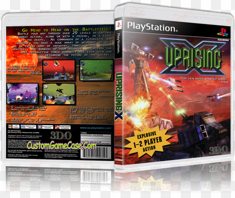 sony playstation 1 psx ps1 - uprising x t used sony playstation 1 ps1 psx game disc